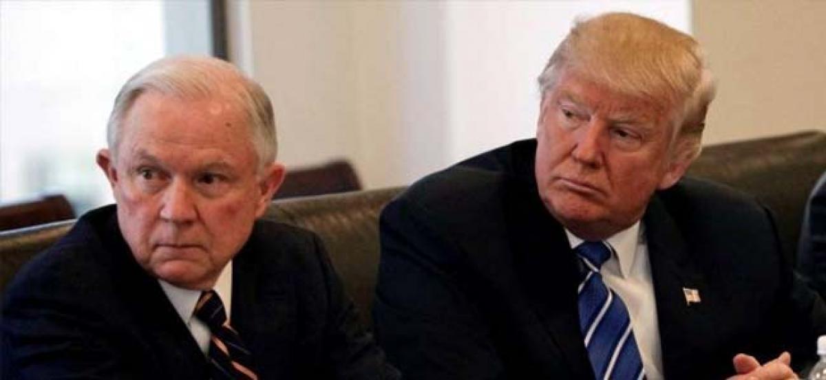 Good job Jeff: Trump blasts AG Sessions for indictments of House Republicans before mid-term