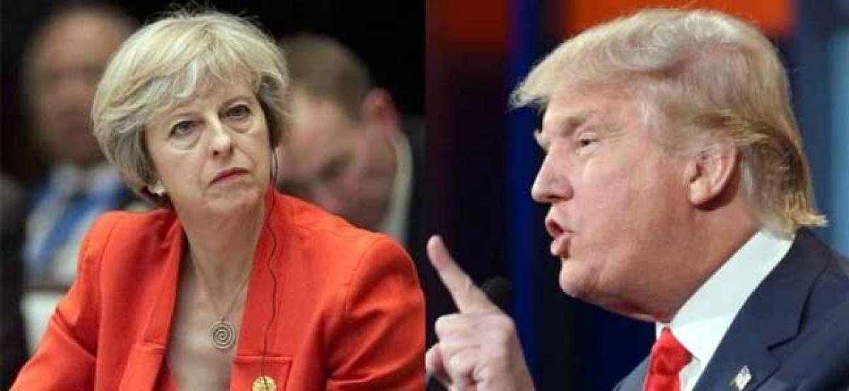 Dont focus on me, focus on destructive radical Islamic terror, Donald Trump hits back at Theresa May