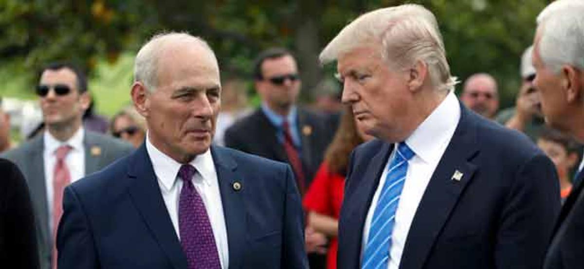 Trump appoints John Kelly as new chief of staff