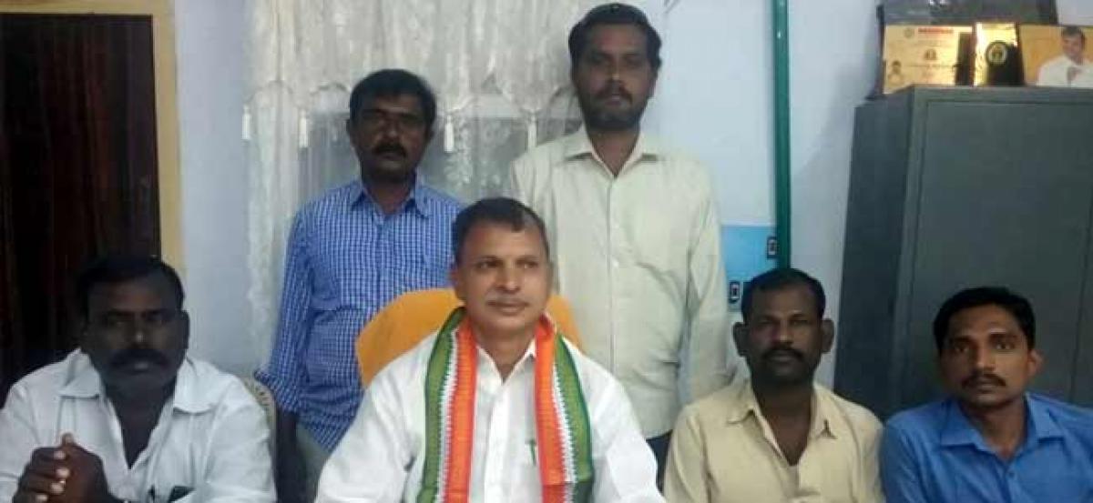 BJP, TDP, YSR congress parties have no clarity on steel plant- PCC vice president