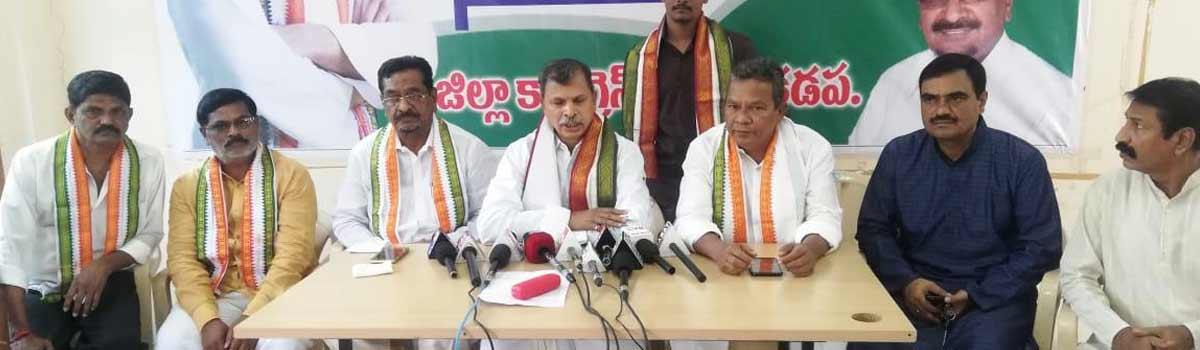Congress committed for providing SCS to AP- Tulasi Reddy