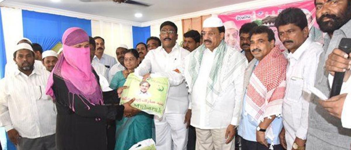 KCR Govt committed to welfare of Minorities: Tummala Nageswara Rao