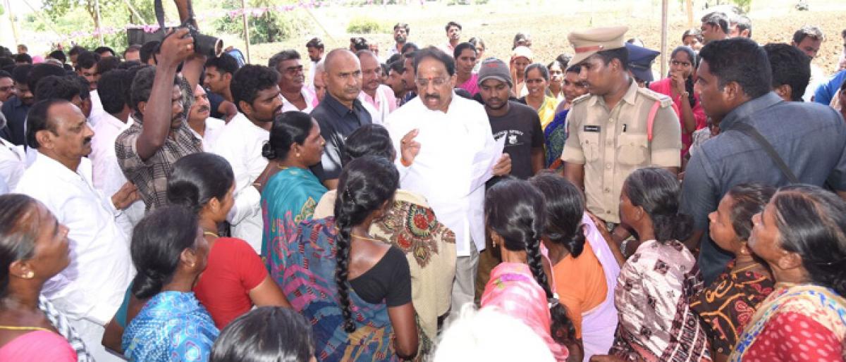 Govt committed to villages’ development: Minister Tummala Nageswara Rao