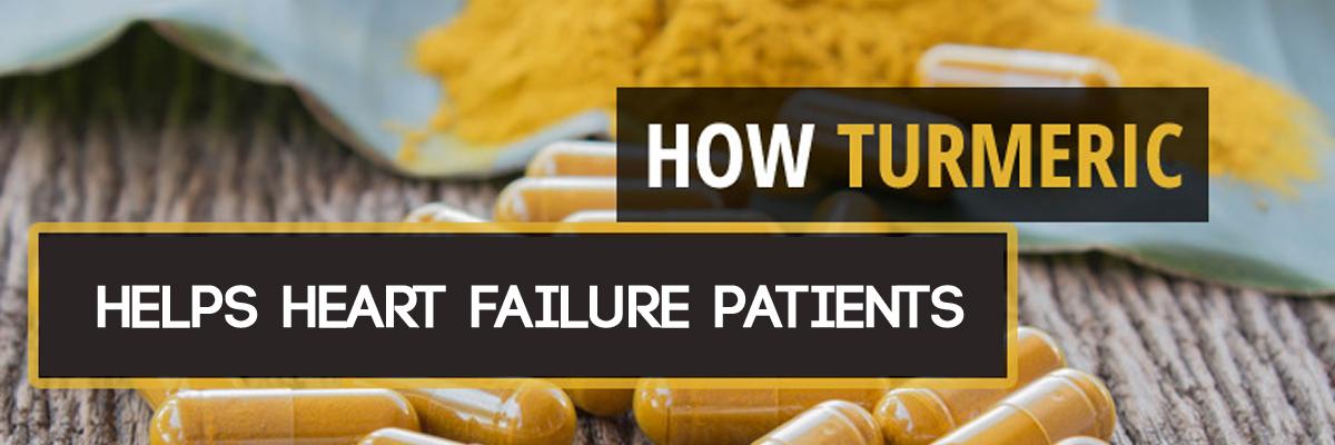 How turmeric helps heart failure patients