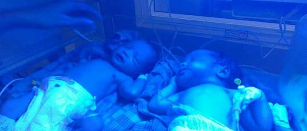 Woman delivers twins in 108 ambulance in Bhadrachalam