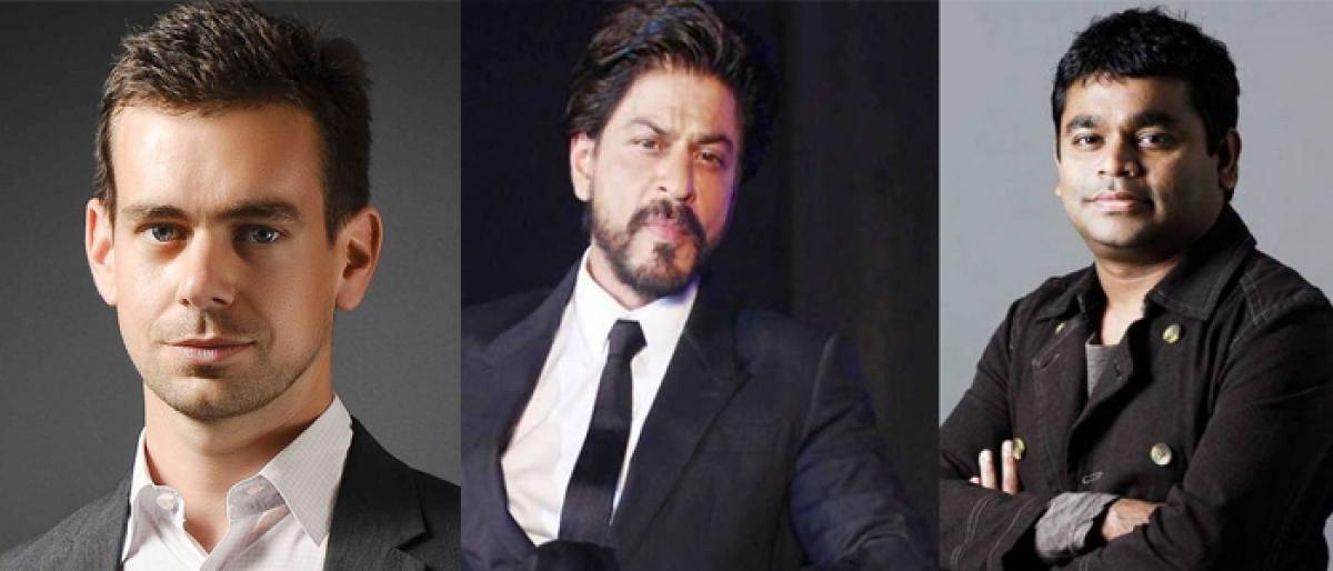 SRK, Rahman meet Twitter CEO Jack Dorsey