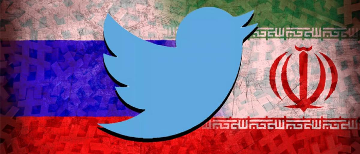 Twitter releases data linked to Russian, Iranian info campaigns