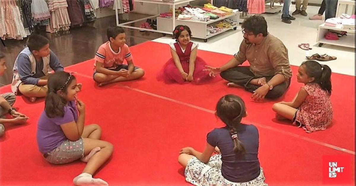 ‘The Art of Storytelling’ for children in Hyd