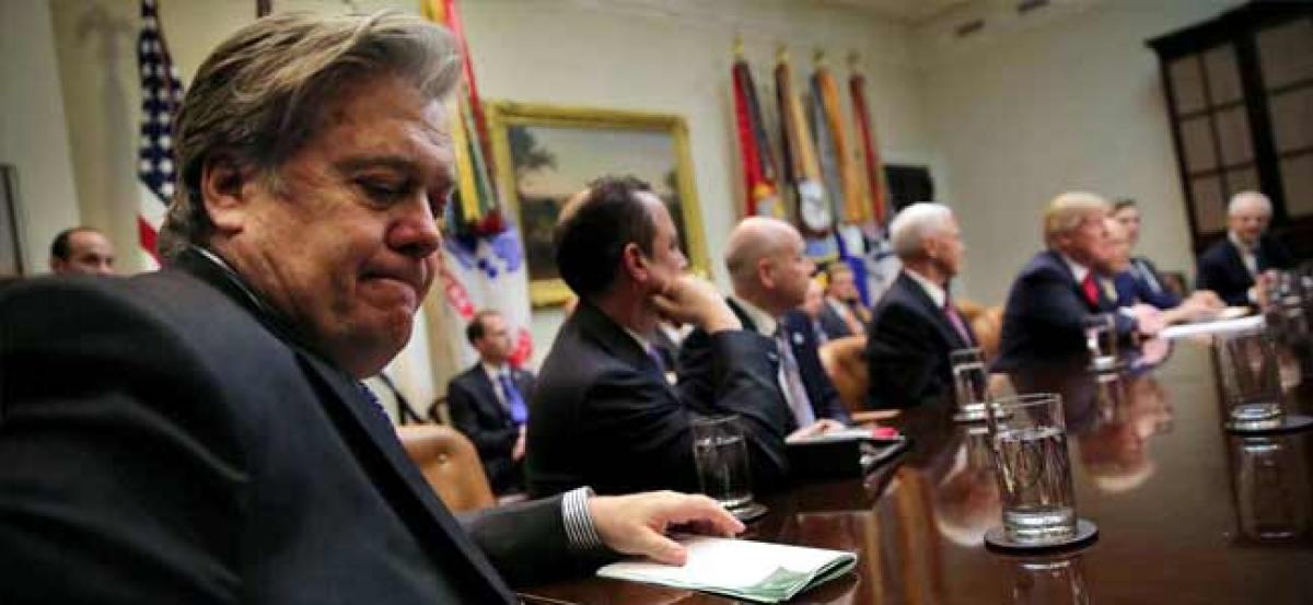 Trump Tower meeting with Russians treasonous: Steve Bannon in his new book