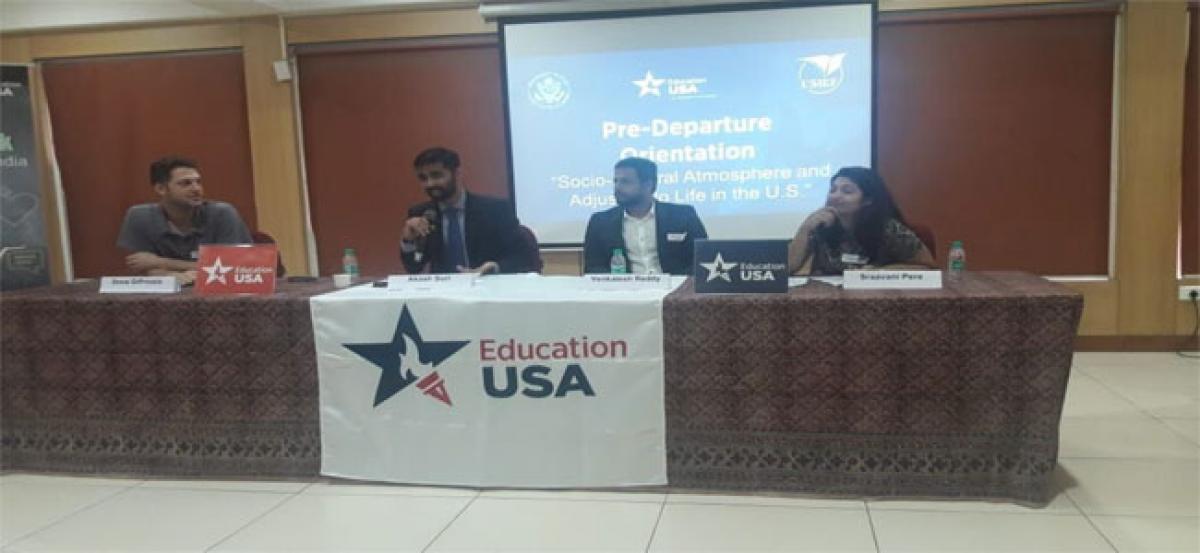 US NGO holds pre-departure orientation programme for Indian students