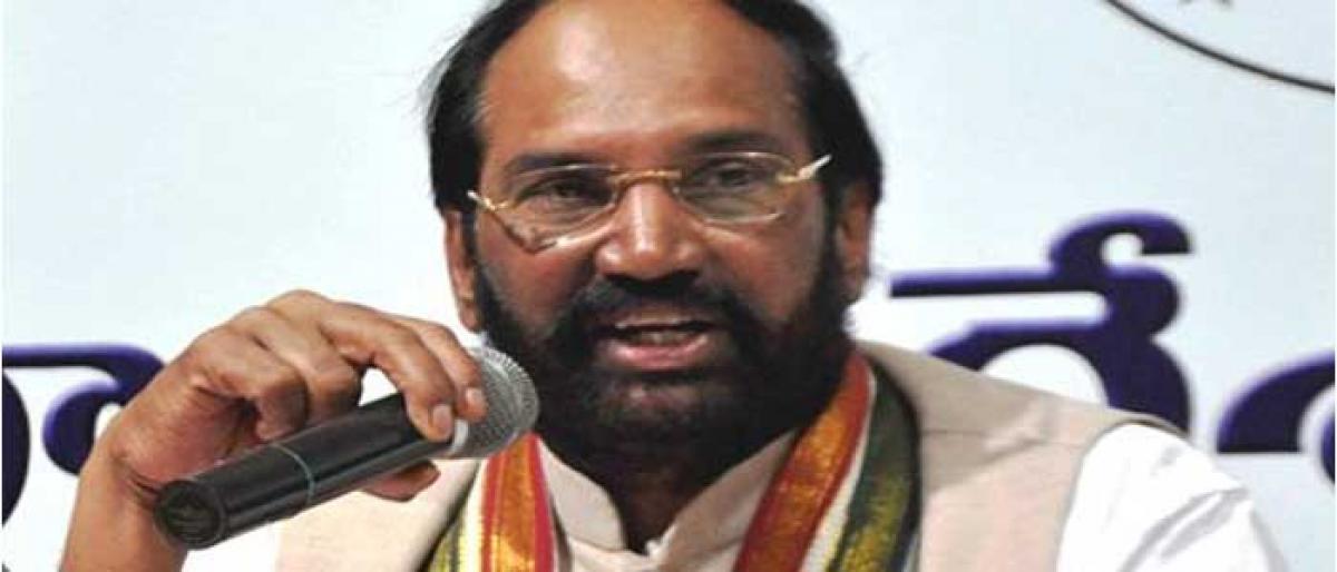 KCR’s ploy with eye on polls: Uttam