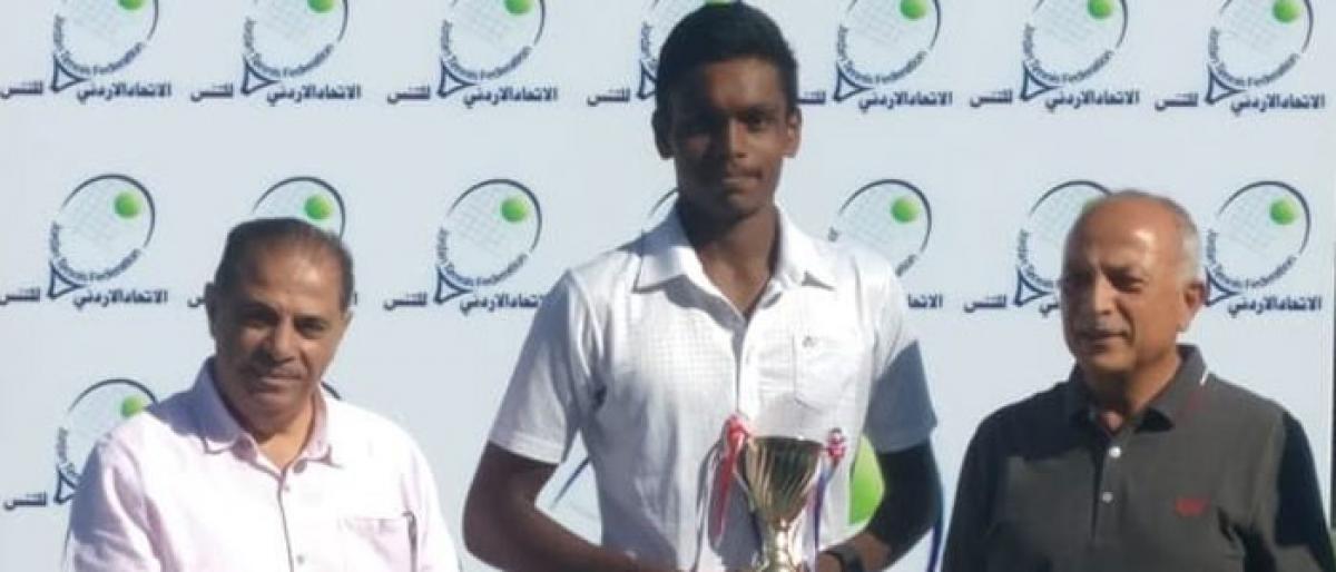 Karteek shines in Jordan ITF tourney