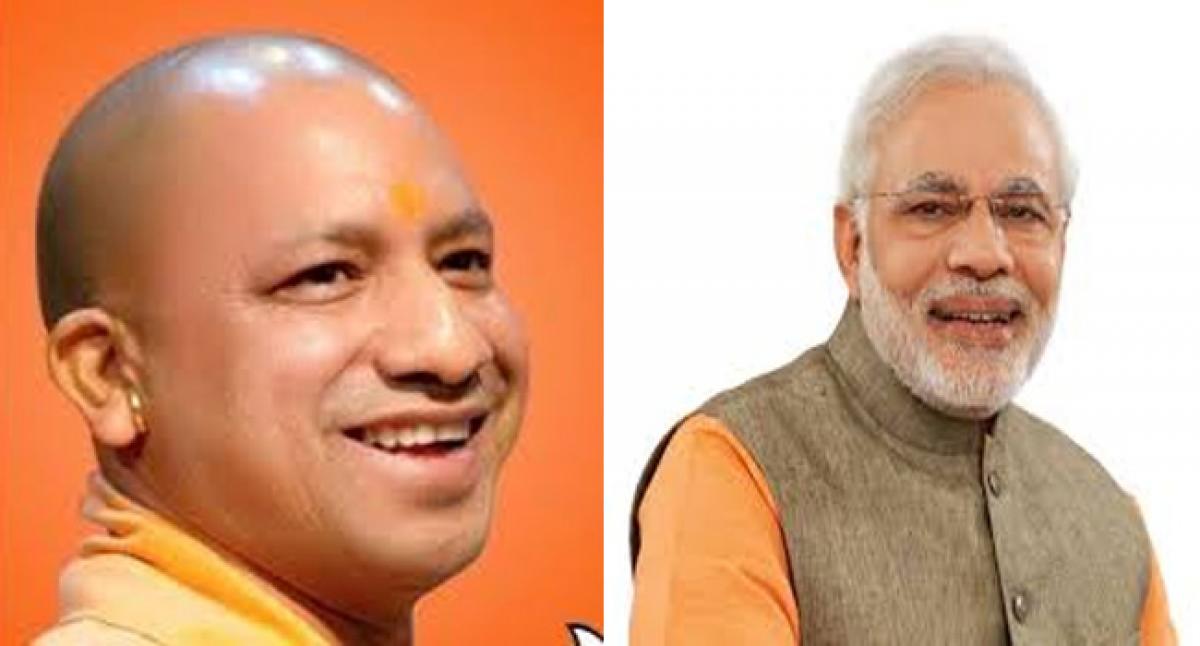 Modi And Yogi to focus more on Telangana Campaigns