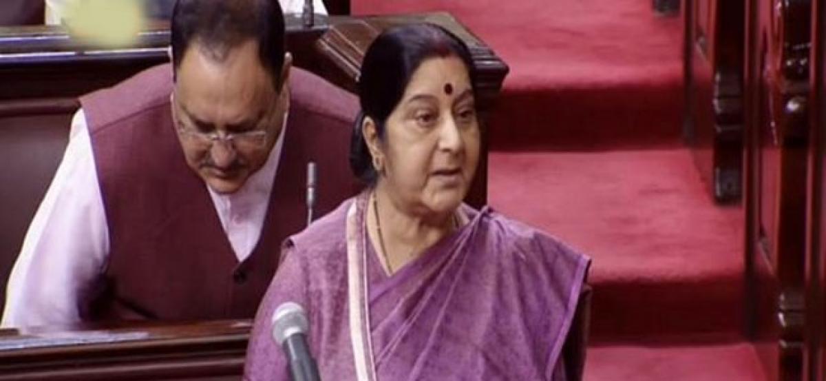 Sushma Swaraj on informing Parliament first regarding killings of 39 Indians in Iraq: Followed protocol