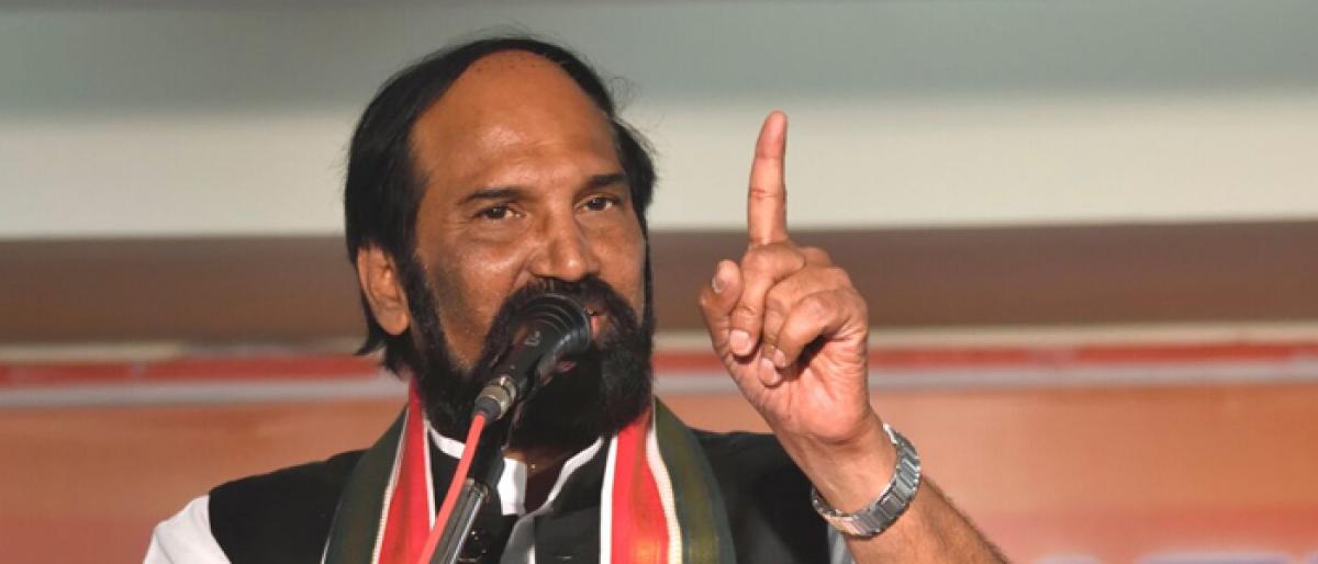 KCR’s statehood fast was as fake as himself: Uttam