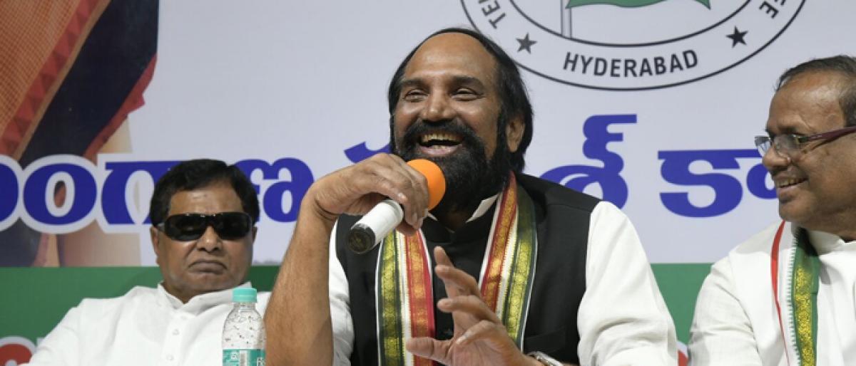 TRS govt equally at fault for fuel price hike: Uttam