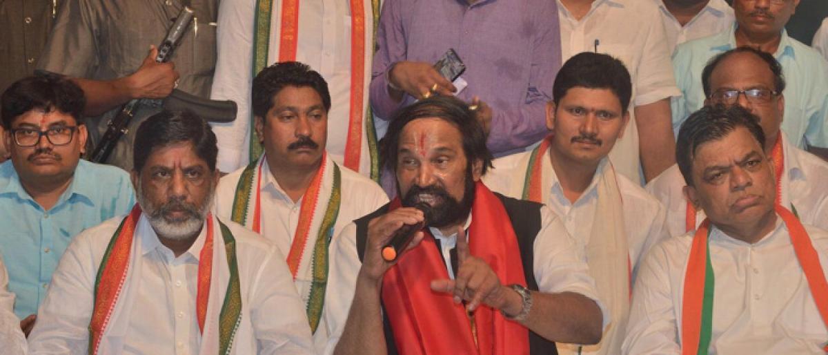 Bhadrachalam as temple city if Congress comes to power: Uttam