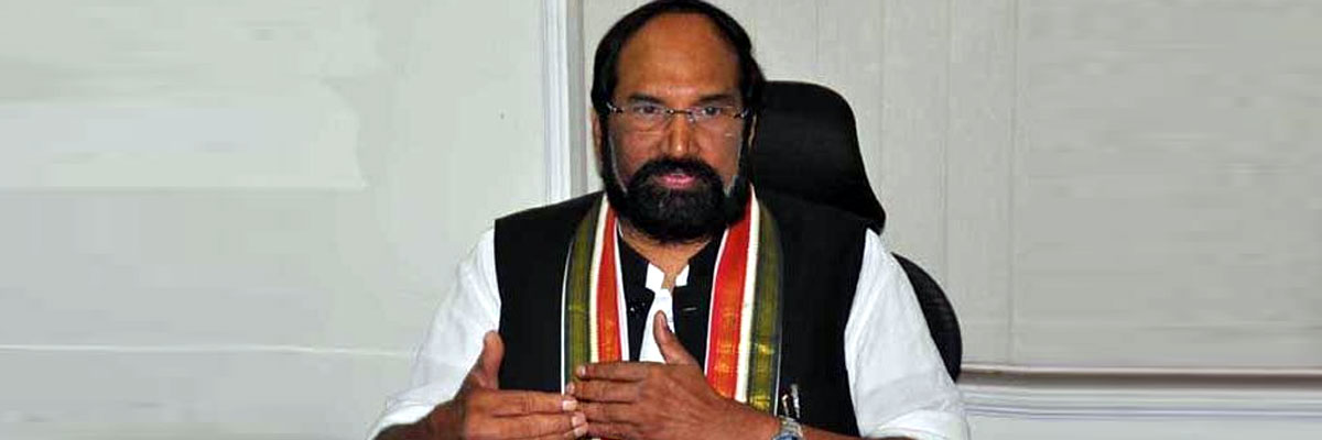 Chandrababu is not responsible for Congress defeat in elections: Uttam