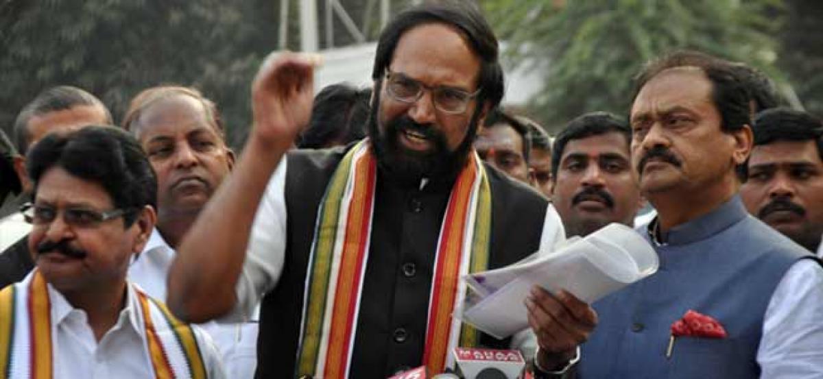 Strong organisation must to defeat TRS: Uttam