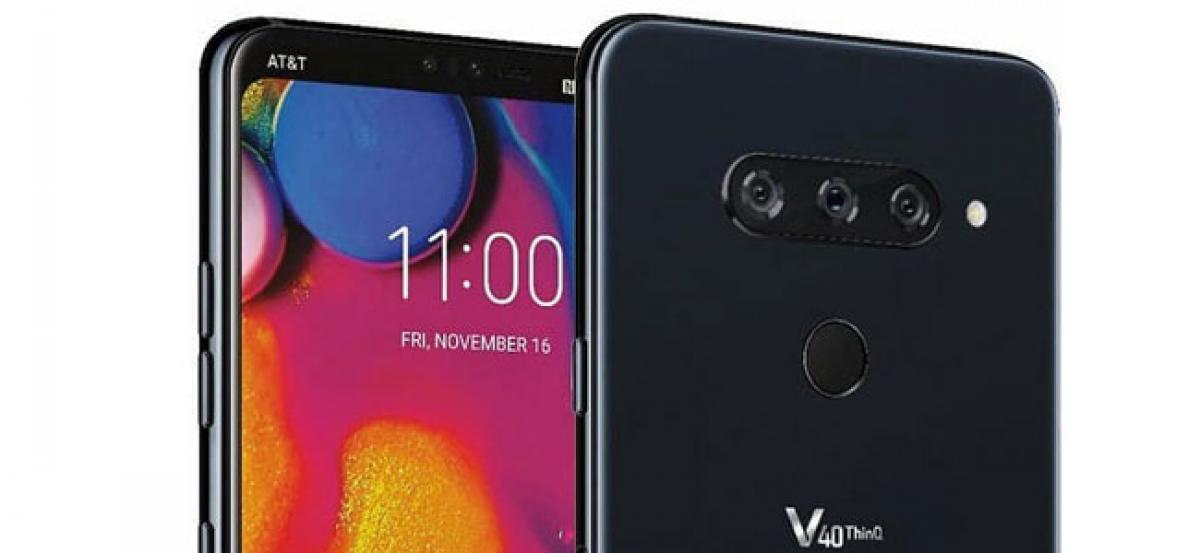 LG unveils V40 ThinQ with 5 cameras