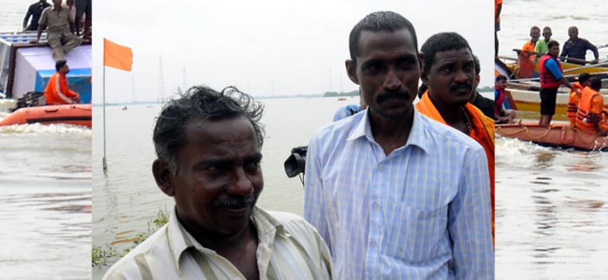 2 brave fishermen save 16 lives