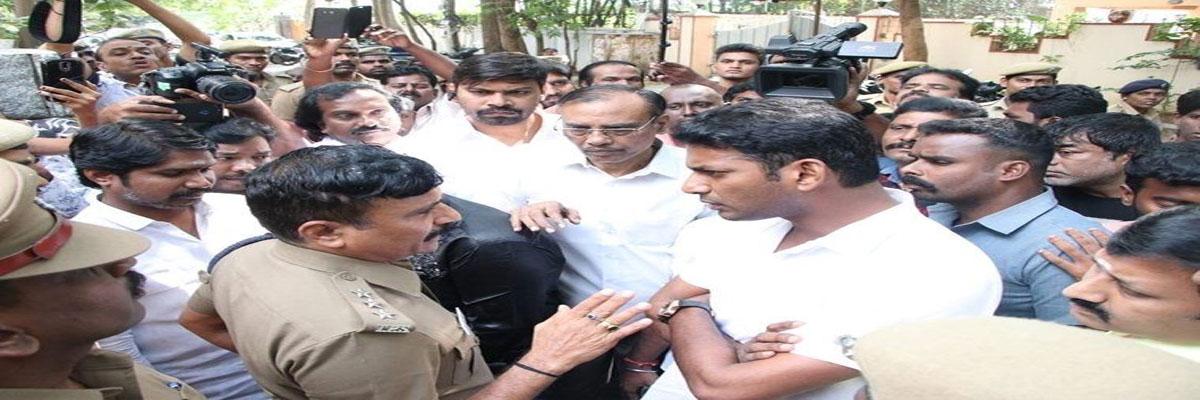Vishal vows to fight back against rivals