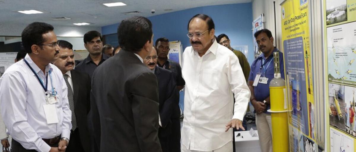 Make coastal communities tsunami-ready, advises VP Venkaiah Naidu