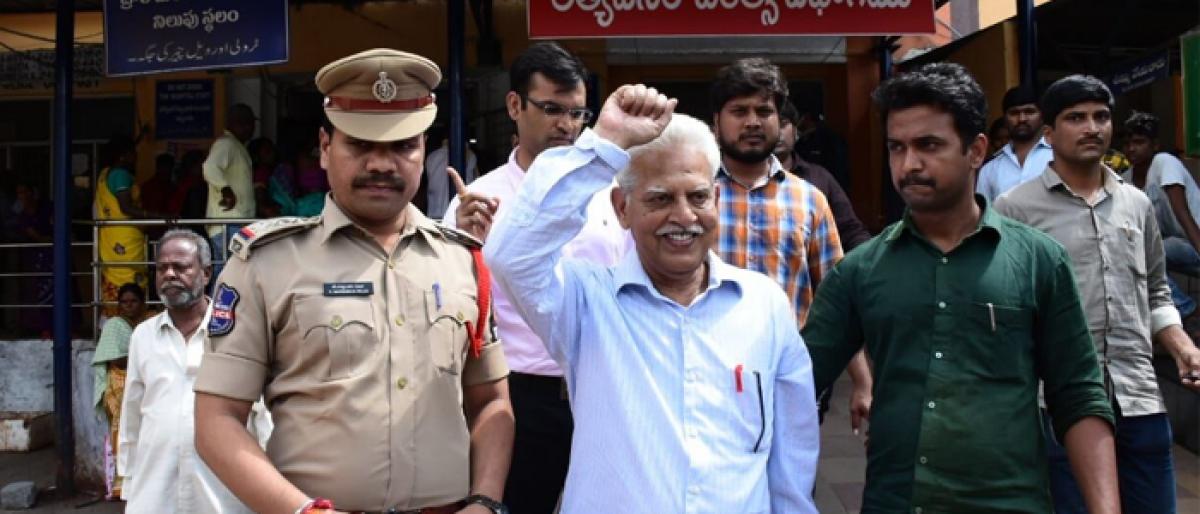 Revolutionary writer Varavara Rao held over plot to assassinate PM Modi