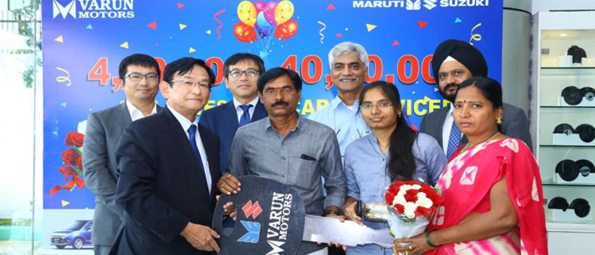 Varun Motors records 4 lakh sales
