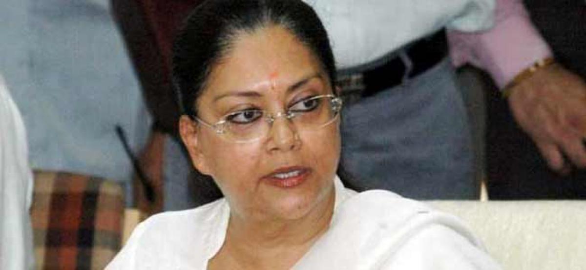 Cong fielded Manvendra against me as it couldnt find any other candidate: Raje