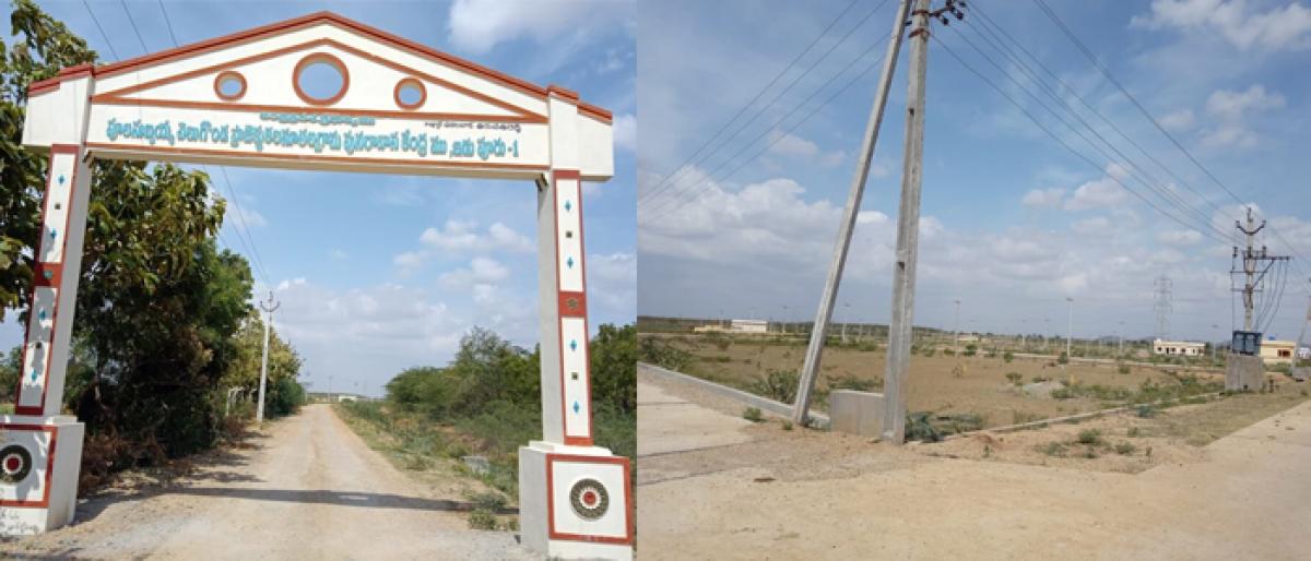 Government to expedite Veligonda project works : Oustees demand amenities in colonies