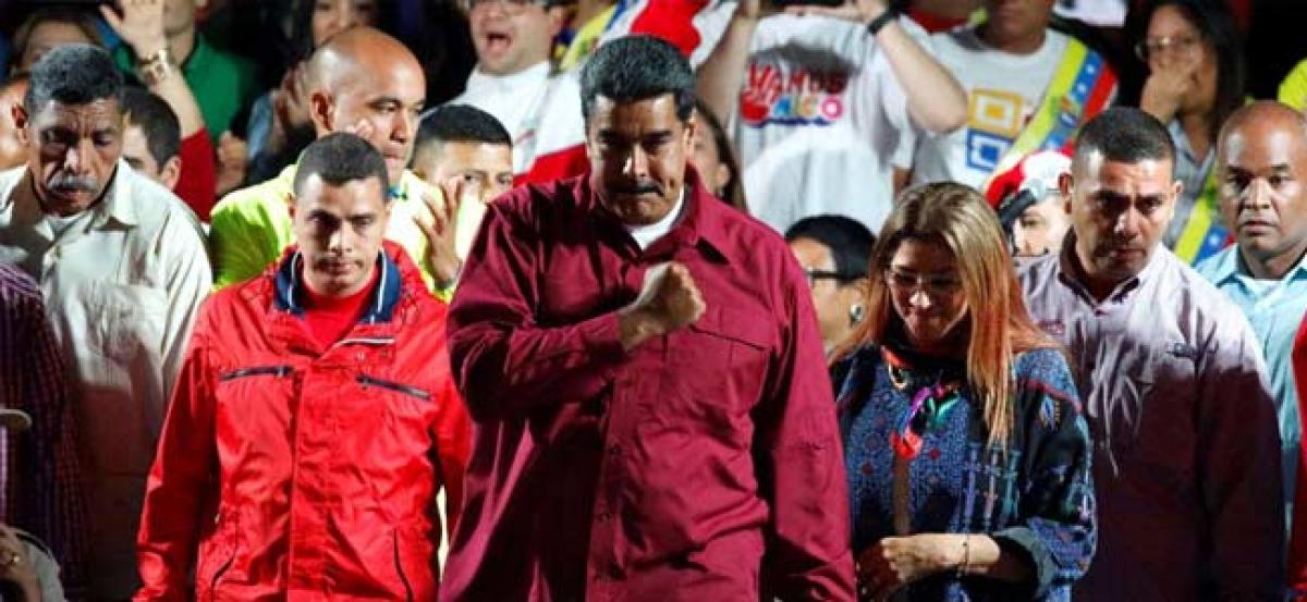 Venezuelas Nicolas Maduro re-elected amid outcry over vote