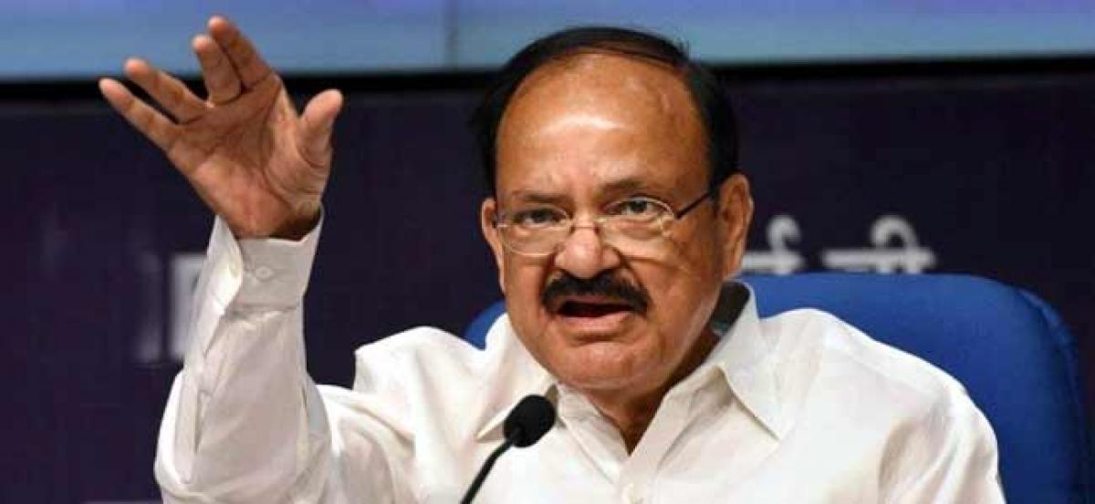 Venkaiah Naidu expresses concern over farm populism during elections