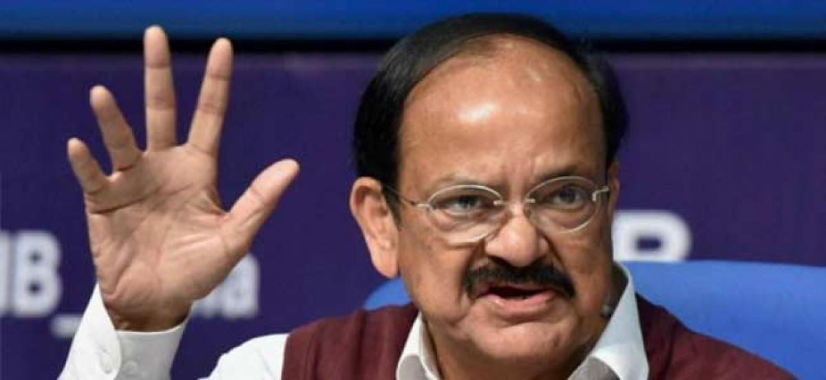 Vice President Venkaiah Naidu arrives in Delhi post Latin Americas visit