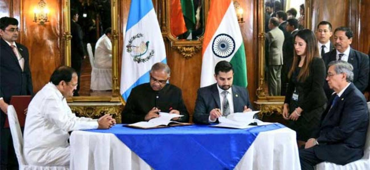 India, Guatemala agree to promote trade, economic relations