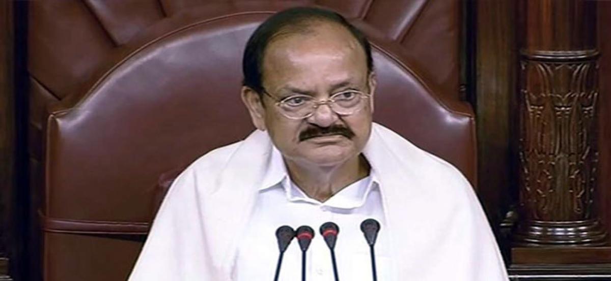 RS Chairman Naidu corrects House record to show Prevention of Corruption Bill hasnt been passed by LS