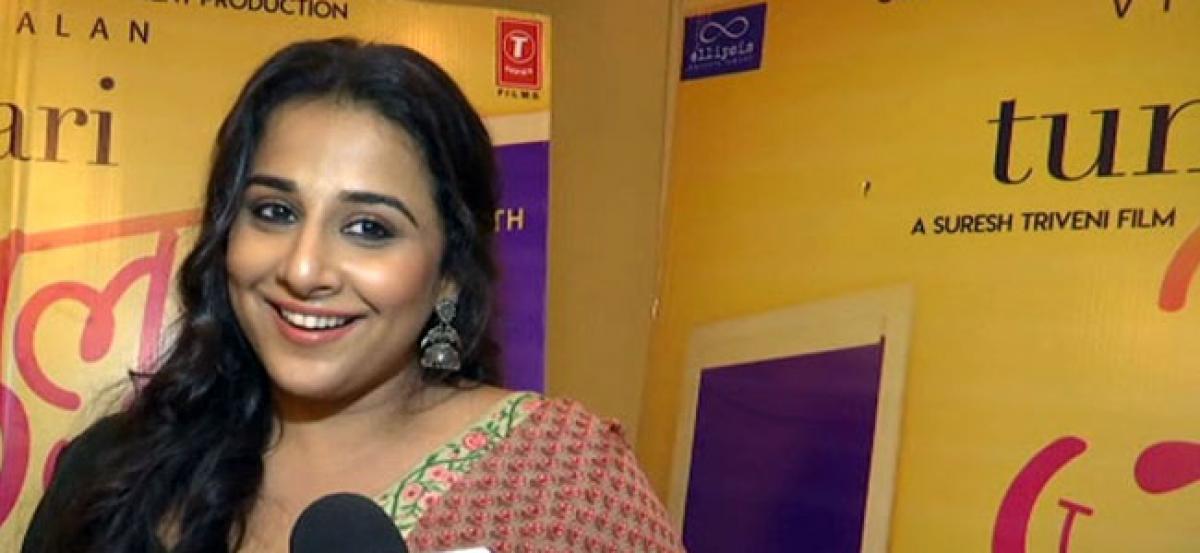 When my film flops, I talk, cry and move on: Vidya Balan