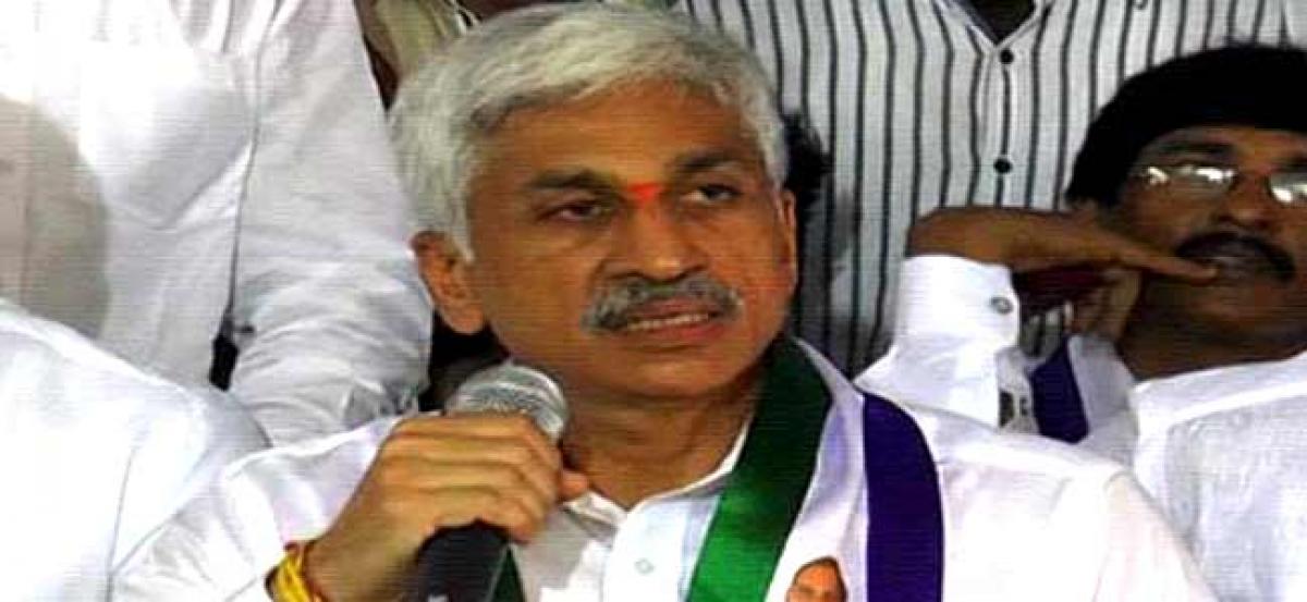 YSRCP intensifies fight for SCS from Delhi to Galli: Vijay Sai Reddy