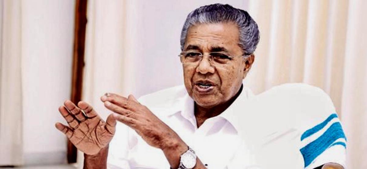 Kerala Chief Minister Vijayan, MPs protest against Centres decision to drop coach factory project