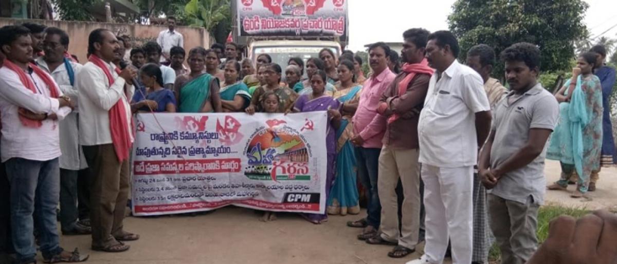 Left to announce political alternative at Maha Garjana in Vijayawada