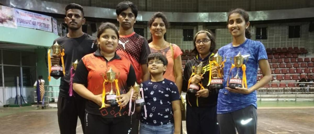Vijayawada table tennis players excel state championships