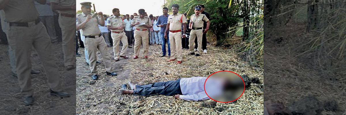 TRS worker thrashed to death in Vikarabad