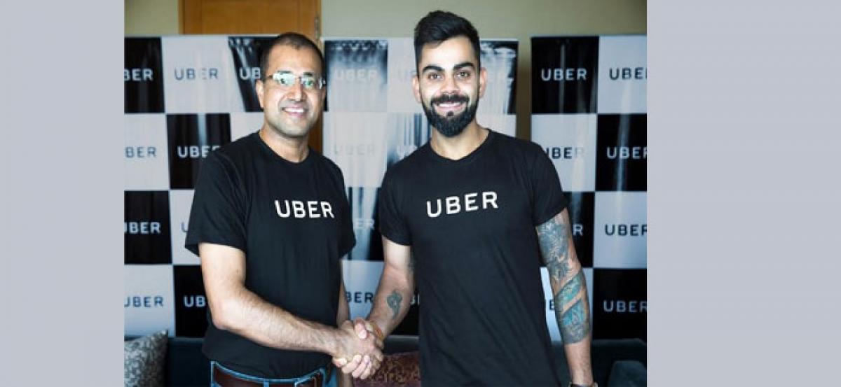 Virat Kohli named Uber Indias first brand ambassador