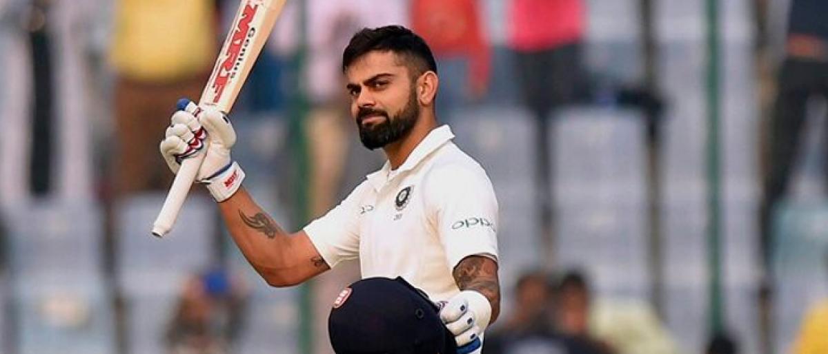 Kohli hits a new captaincy high