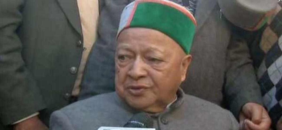 Virbhadra Singh owns up for Congress defeat in HP