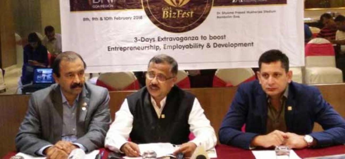 Three-day Goa Biz Fest from Feb 8 near Panaji