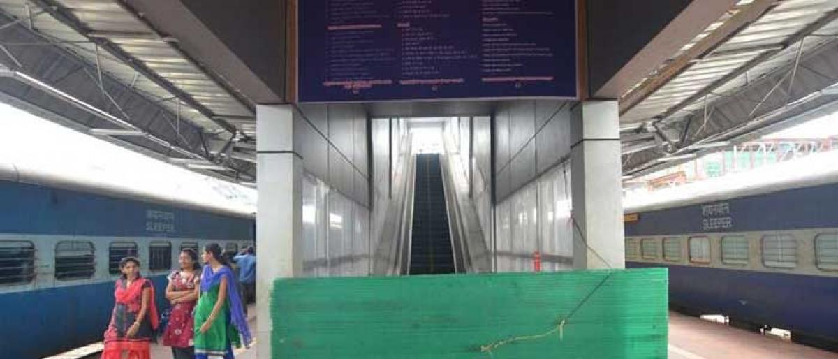 2 escalators to be set up at Vizag railway station