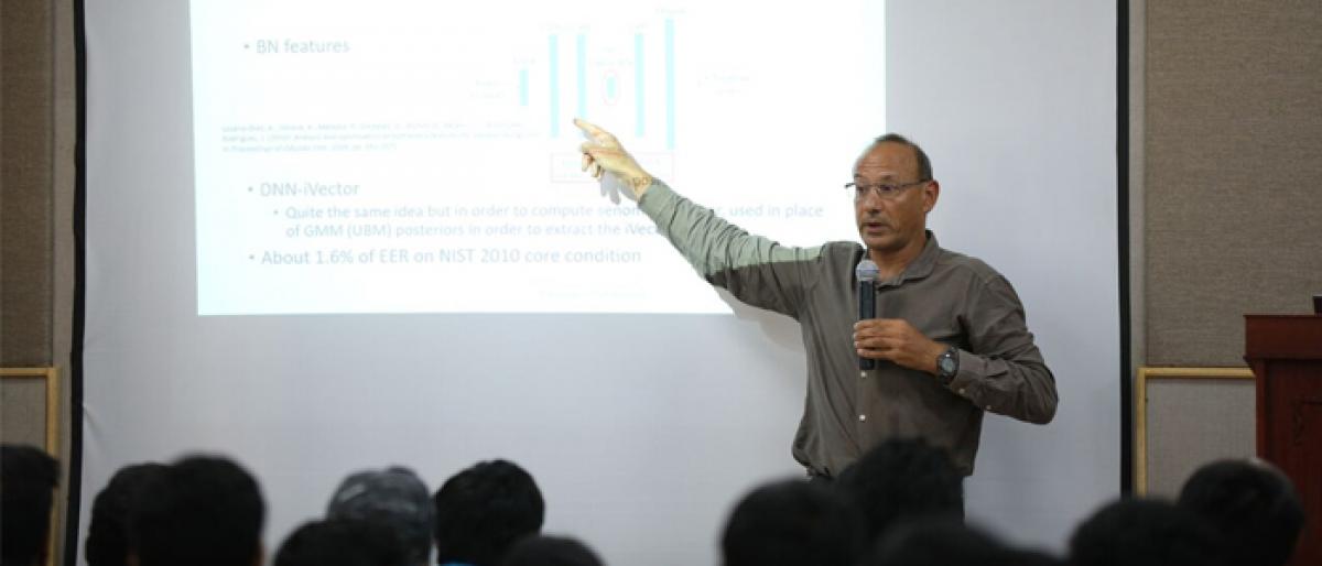 Seminar on Automatic Voice Recognition held at VIT-AP University in Vijayawada