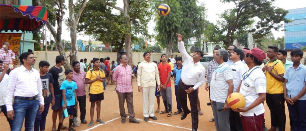 Sports for VMC school students begins