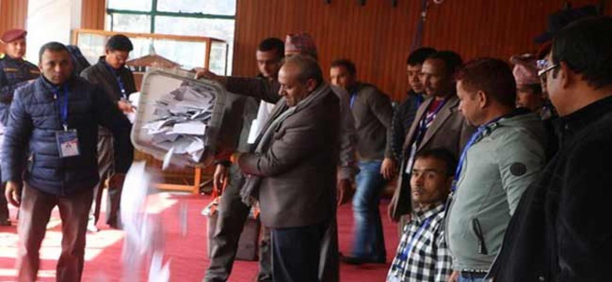 Vote counting of parliamentary, provincial council polls begins in Nepal